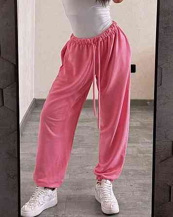 Женские повседневные оверсайз брюки-джоггеры турецкая петля диагональ Одесса