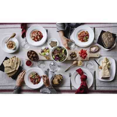 Тарілка Bormioli Rocco Тoledo Dinner 25 см (400810FN9321990) Вінниця