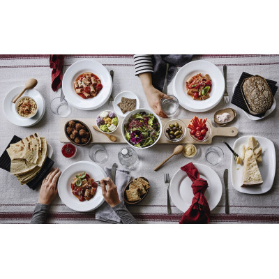 Тарілка Bormioli Rocco Тoledo Dinner 25 см (400810FN9321990) Вінниця - фото 3