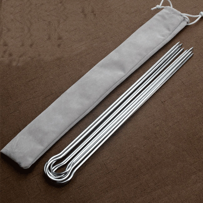 Шампура двойные 6шт в чехле, 30.5см нерж GRILLI 9623 Код: 009623 Ровно - изображение 5