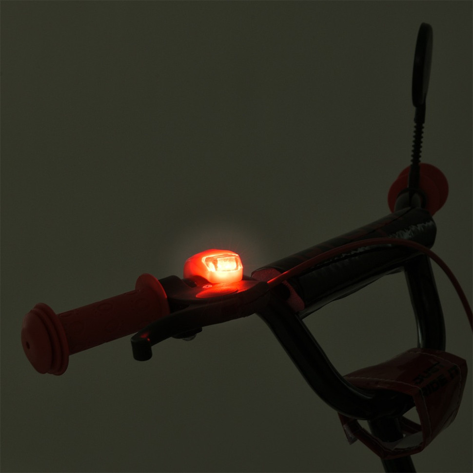 Велосипед дитячий MB 16011-1, 16 дюймів, червоний Вінниця - фото 5