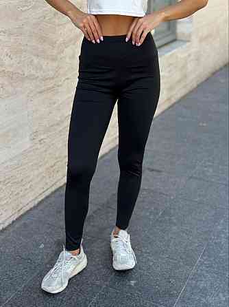 Женские базовые теплые лосины с утеплением утепленный микродайвинг 50/52 Одесса