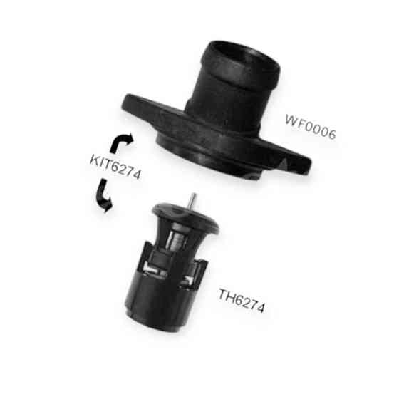 Термостат Кадди II-III 1.4-1.6i 95-10 Фольцваген Мукачево