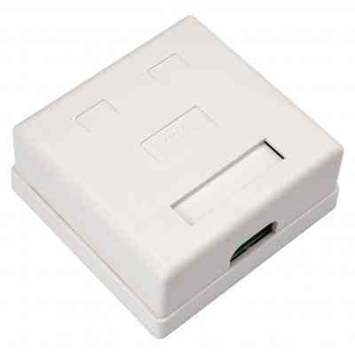 Комп&apos;ютерна розетка RJ45x2 UTP cat.5e 8P8C Vinga (VCPRJ45O2) Вінниця