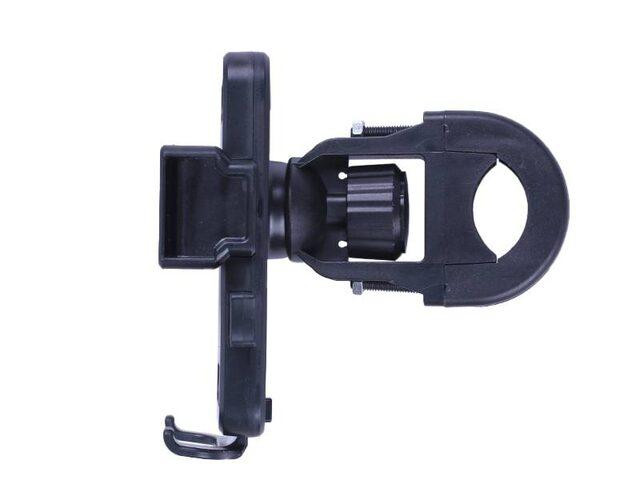 Держатель телефона HFCM-03  (крепление на руль), пластик, черный Мукачево - изображение 4