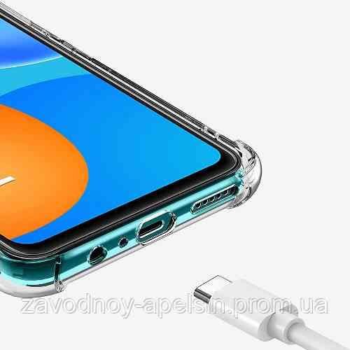 Huawei P Smart 2021 Чохол прозорий Антишок Одеса