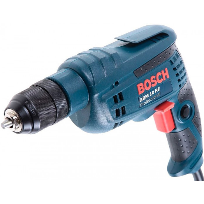 Професійна дриль електричний безударний Bosch Professional GBM 10 RE : 600 Вт, 2600 об/хв, Нм 20, діаметр свердла 1-10 мм Київ - фото 5