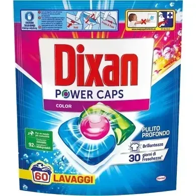 Капсулы для стирки DIXAN POWER CAPS COLOR 60 шт. Львов - изображение 1