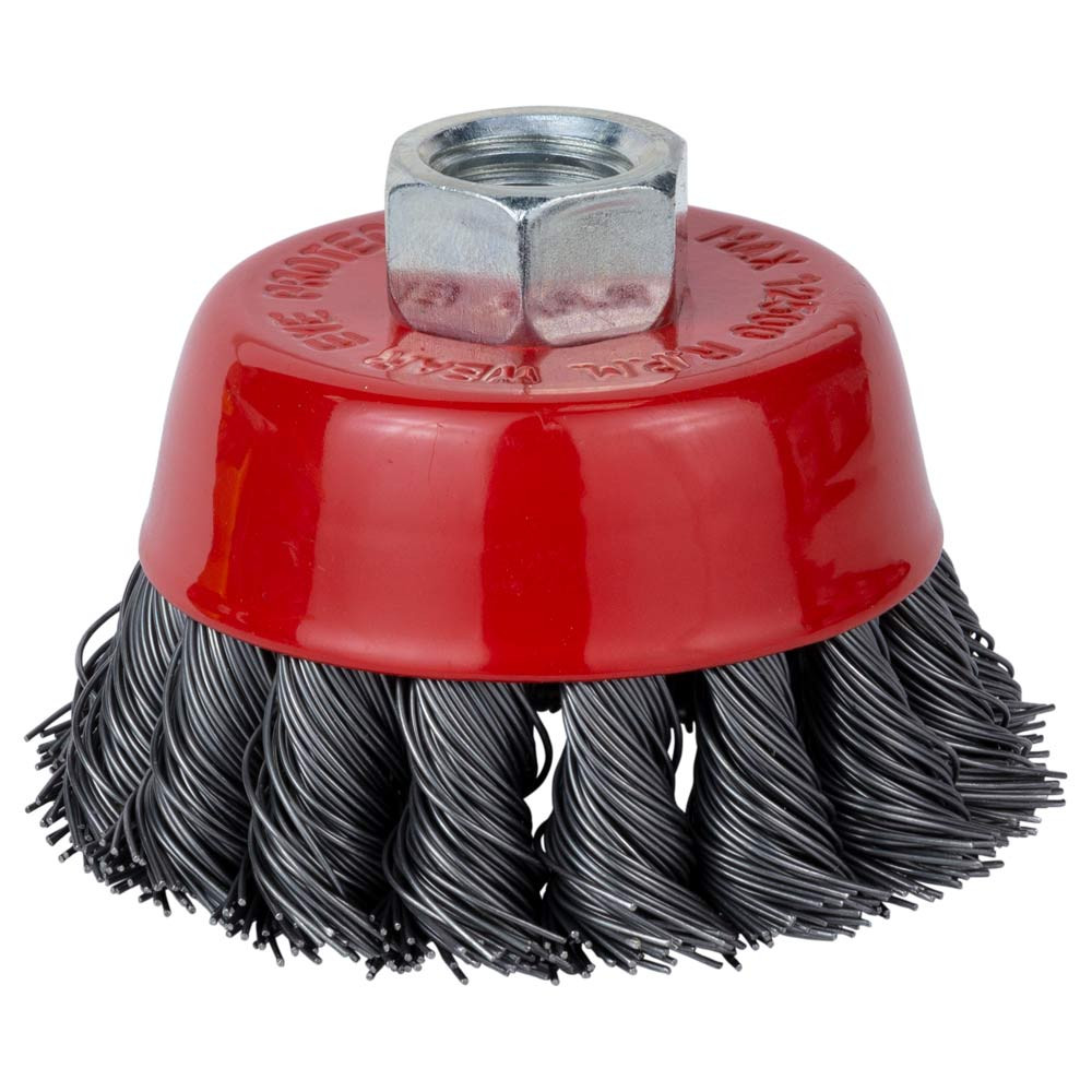 Sigma Щетка проволочная чашеобразная Ø65мм М14×2мм (стальная витая) SIGMA (9026061) Коломыя - изображение 4