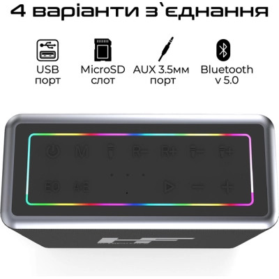Акустична система HIFuture MusicBox Black (musicbox.black) Вінниця - фото 3