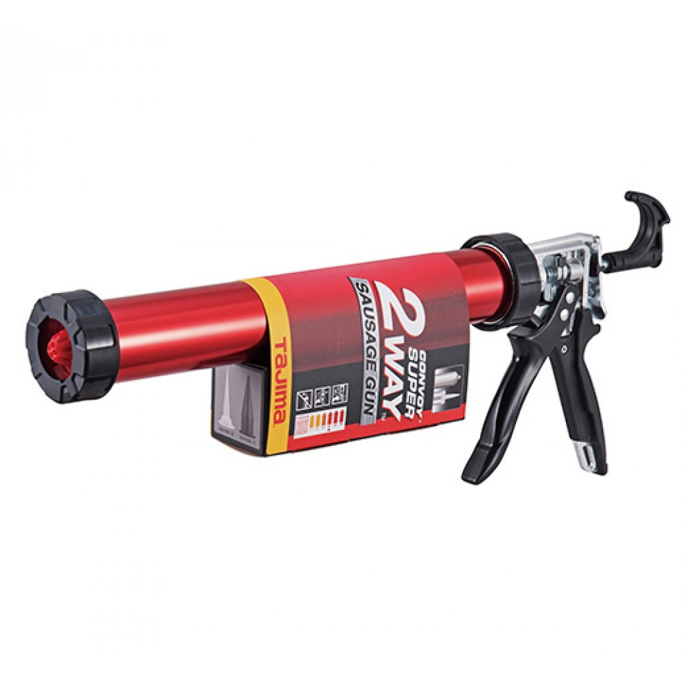 Пистолет строительный для герметика, силикона, вязких смесей в тубе 600мл TAJIMA CONVOY 2WAY CNV-FSP600 Одесса - изображение 2