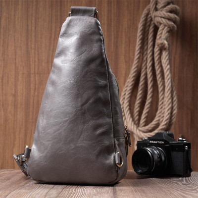 Сумка Vintage З екошкіри Сіра (22777) Вінниця - фото 2