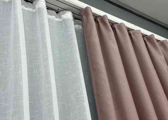 Премиальная ткань рогожка для штор 