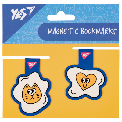 Закладки для книг Yes магнітні Stand with Ukraine, 2шт, блакитні (708124) Вінниця - фото 2