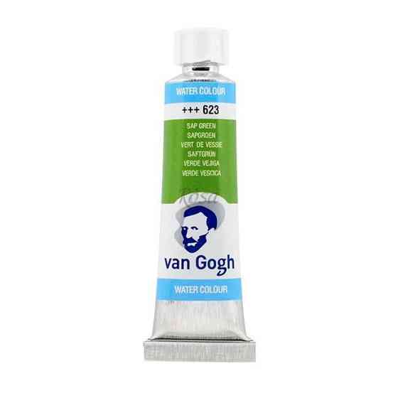 Фарба акварельна Van Gogh (623) Соковитий зелений туба 10 мл Royal Talens Київ