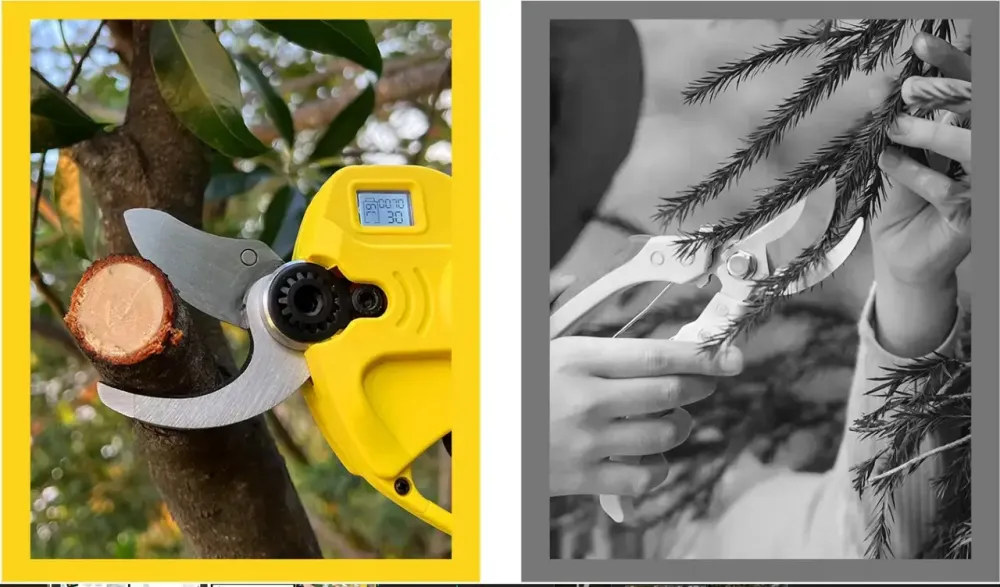 Секатор аккумуляторный садовый ножницы для веток 36v набор 2x аккумулятора Коломия - фото 4