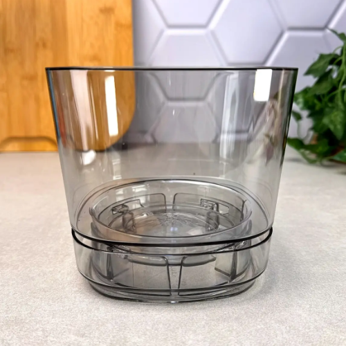 Вазон Pera Орхідея 2,3л димчастий сірий прозорий ELIF Житомир - фото 7