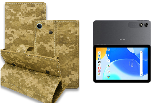 Книга-трансформер для планшета Umidigi G3 Tab Ultra, цвет Black Pixel Киев