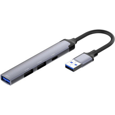 Концентратор ColorWay USB-A 4-в-1 USB2.0х3/USB3.0 (CW-HUB05) Винница - изображение 6