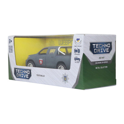 Машина Battat серии Шевроны Героев - Toyota Hilux - ОШБр НПУ Лють (KM6118F) Винница - изображение 11