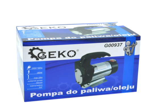 Насос для перекачування дизельного палива 50 л/хв 220 В GEKO G00937 Чернігів