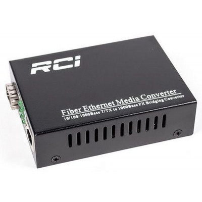 Медиаконвертер RCI 1G, SFP slot, RJ45, standart size metal case (RCI300S-G) Винница - изображение 4