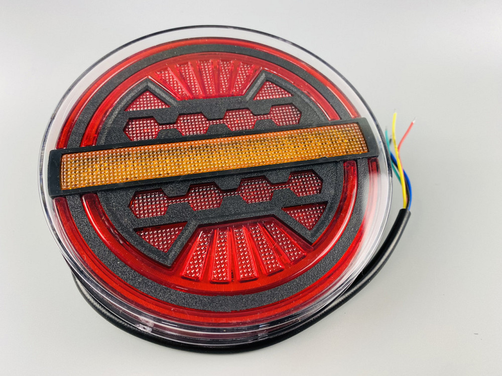 Ліхтар LED задній 12 В-24 В із захистом IP67 DRL, що біжить світлом Мукачево - фото 6