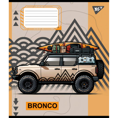 Тетрадь Yes Off road vehicle А5 36 листов клетка (767335) Винница - изображение 5