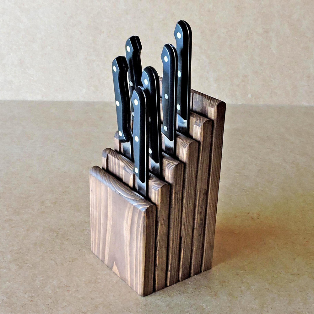 Підставка для ножів "Долорес" капучино Миколаїв - фото 4