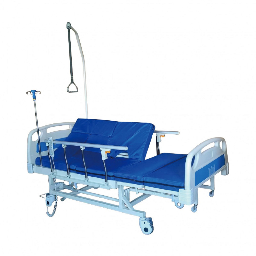 Ліжко лікарняне БІОМЕД FB-M5 електричне з туалетом та боковими переворотами Дніпро - фото 2