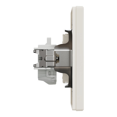 Розетка Schneider Electric ASFORA без заземлення крем (EPH3000123) Винница - изображение 3