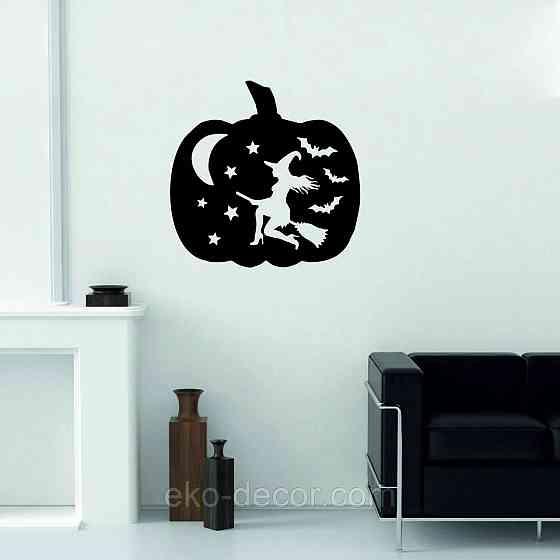 Декоративное настенное 3D Панно «Ведьма», Декор на стену с объемом Киев