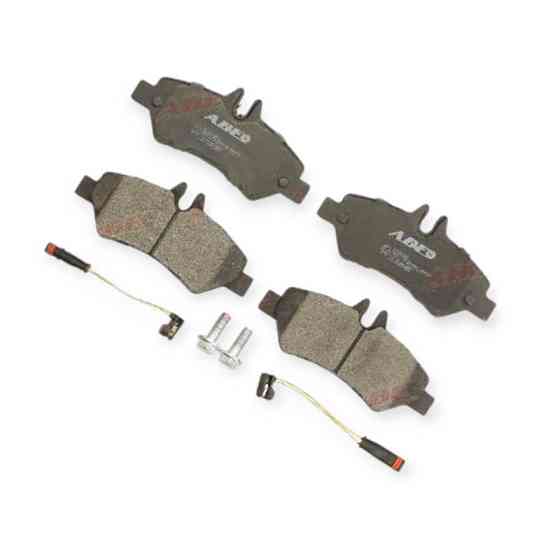 Колодки задние MB Спринтер -Фольцваген Крафтер 06- однокат. тормозные Мукачево