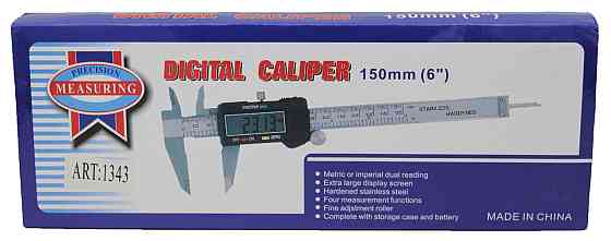 Штангенциркуль Електронний Generic з Lcd екраном 1343 (металевий) Дніпро