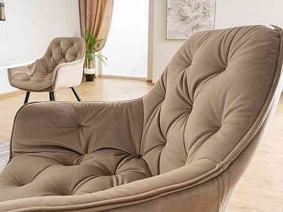 Стілець CHERRY VELVET чорний каркас/беж BL.28 Київ