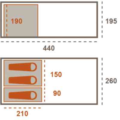 Палатка Grand Canyon Helena 3 Mojave Desert (330030) Винница