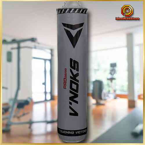 Важка груша боксерська V`Noks Gel Grey 1,5 м 50-60 кг мішок для спорту та боксу Київ