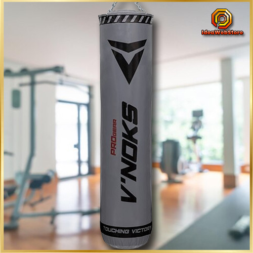 Важка груша боксерська V`Noks Gel Grey 1,5 м 50-60 кг мішок для спорту та боксу Київ - фото 1