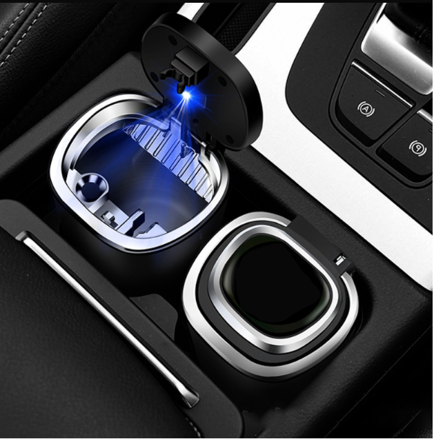 Универсальная пепельница для автомобиля на обдув и в подстаканник с подсветкой Кременчуг - изображение 6