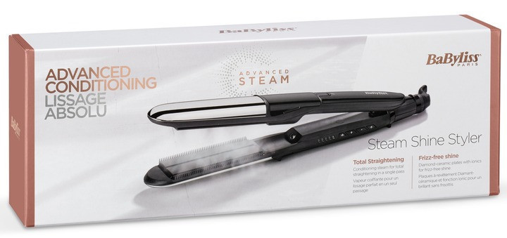 Праска (Випрямляч) для волосся Babyliss ST496E чорний із сріблястим Харків - фото 7