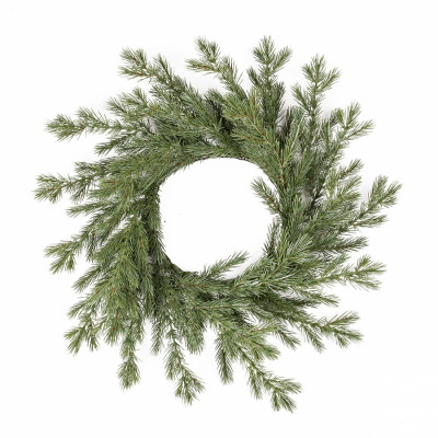 Прикраса декоративна YES! Fun вінок Сієна 20 см, зелений (904404) Вінниця - фото 1