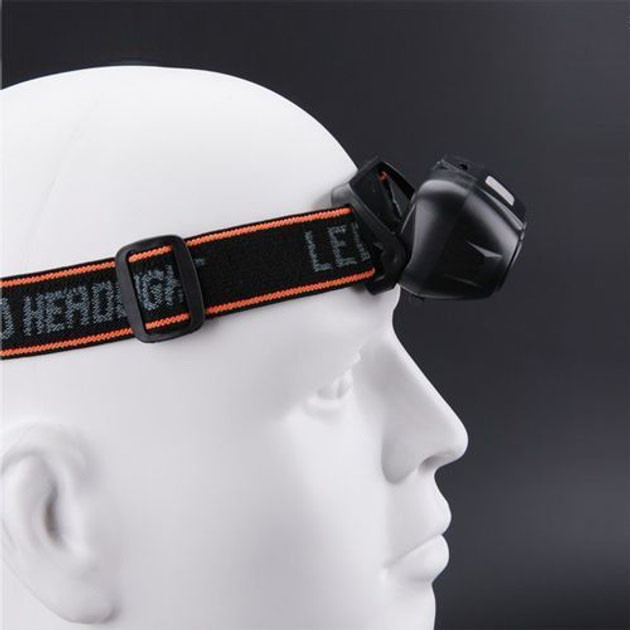 Led ліхтар на голову KX-213-COB, Тактичний налобний ліхтар на акумуляторі, Ліхтарик побутовий налобний FJ-36 Львів - фото 6