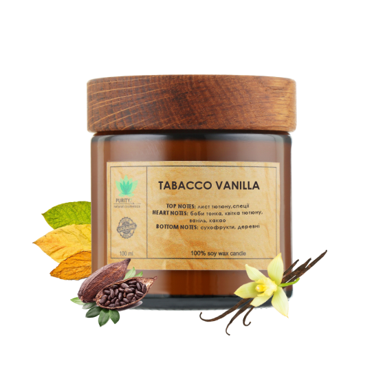 Аромасвічка Tabacco Vanille M PURITY 100 г Київ