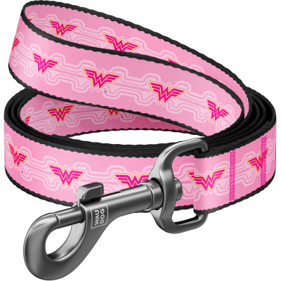 Поводок для собак WAUDOG Nylon "Чудо-женщина 1" L Ш 25 мм (0125-2015) Винница - изображение 1