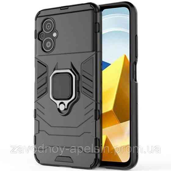 Xiaomi Poco M5 Противоударный чехол Hybrid (кольцо) Одесса