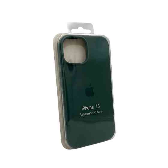 Чохол для смартфона Silicone Full Case AA Open Cam for Apple iPhone 15 46,Pine Green Киев