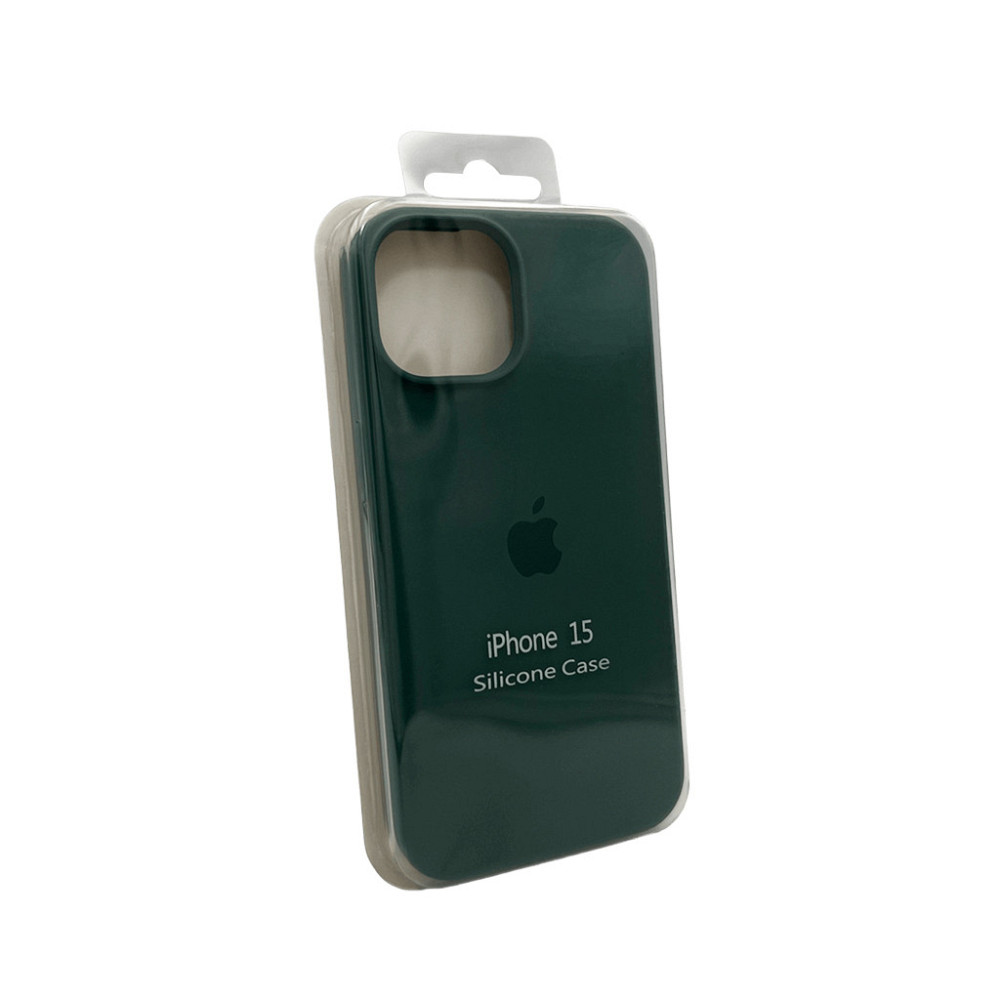 Чохол для смартфона Silicone Full Case AA Open Cam for Apple iPhone 15 46,Pine Green Киев - изображение 2