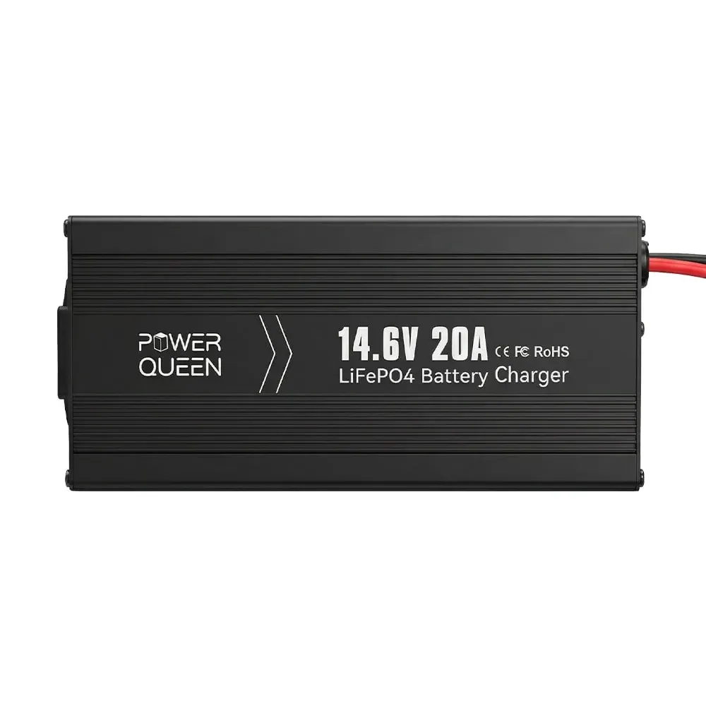Зарядний пристрій для акумуляторних батарей LiFePO4 14.6V/20A Power Queen P12V20A-BCHA-X (44-00528) Київ - фото 10