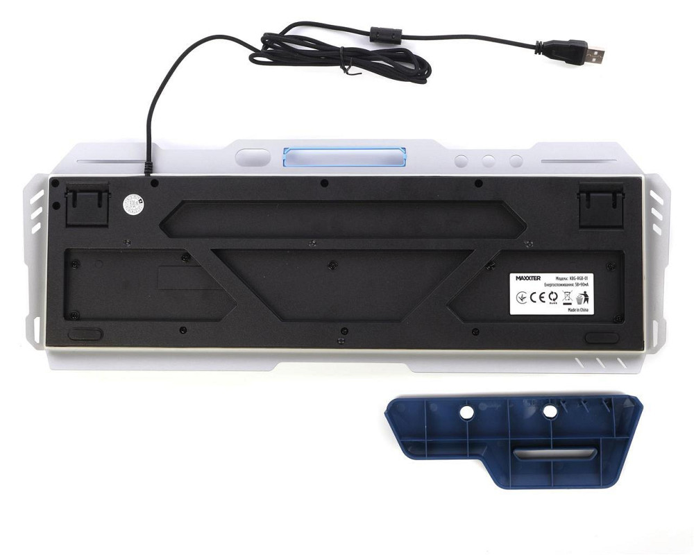Клавіатура Maxxter KBG-RGB-01-UA ( синій, сірий ) Харьков - изображение 7