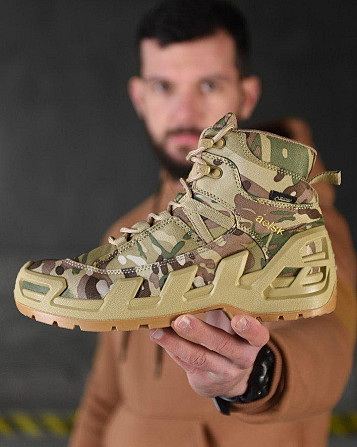 Черевики тактичні aeisk gore tex мультикам ВТ6613 Одесса - изображение 8